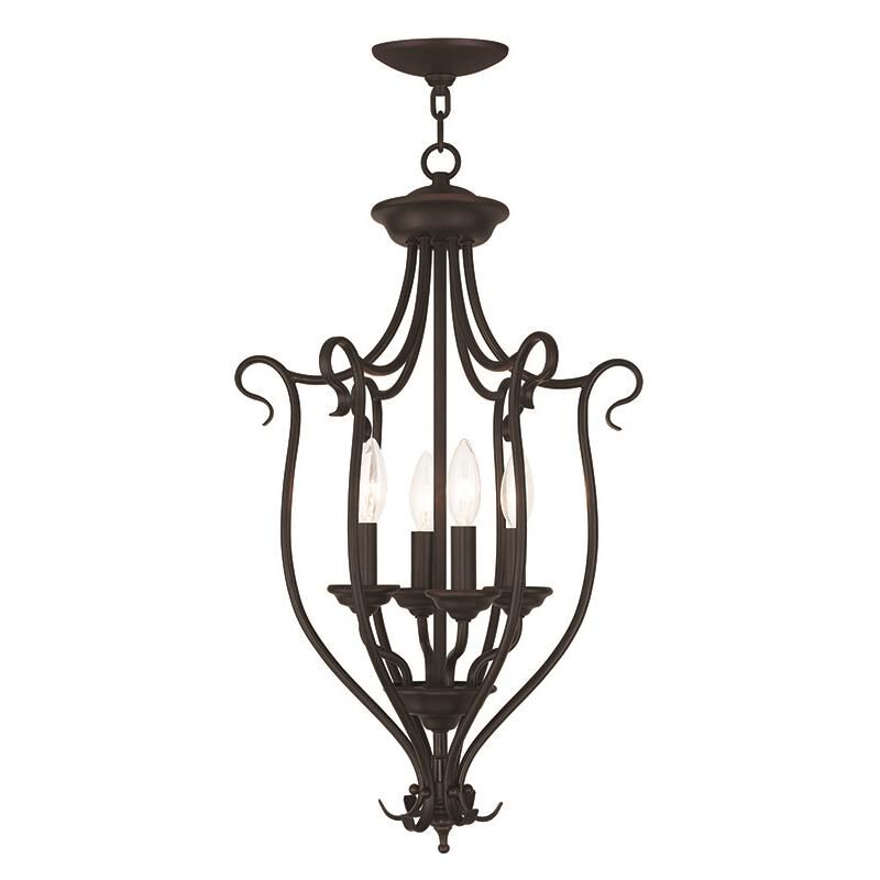Coronado 15 Inch Cage Pendant by Livex Lighting